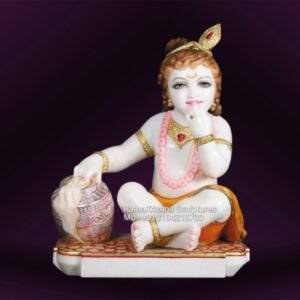 Baby Krishna Marble Idol